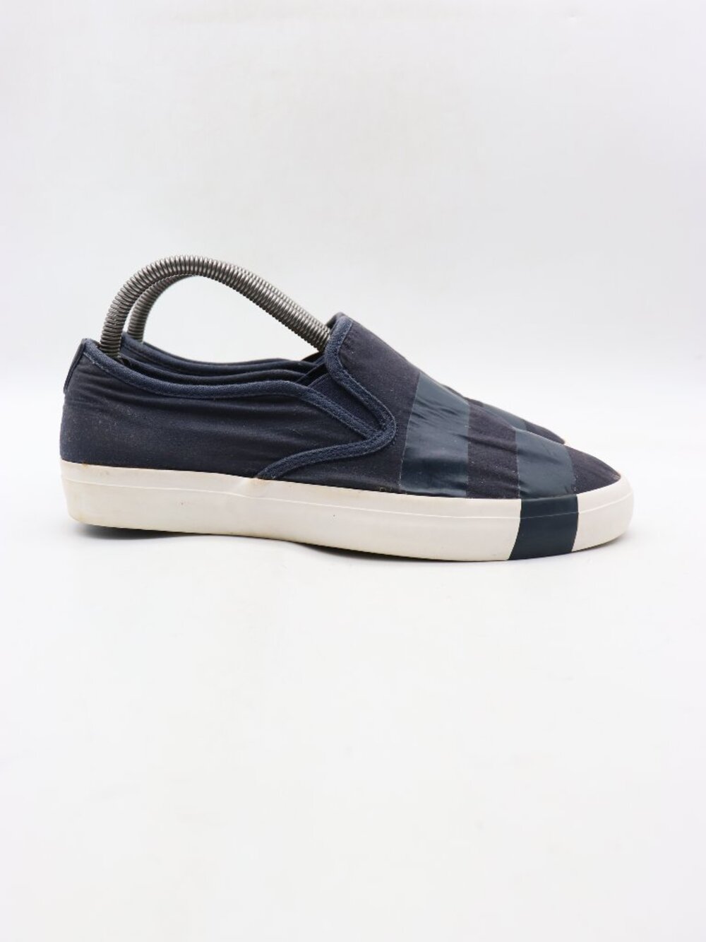 The Office Of Angela Scott Shoes Sneakers Women's Size 9 Navy Blue Slip On